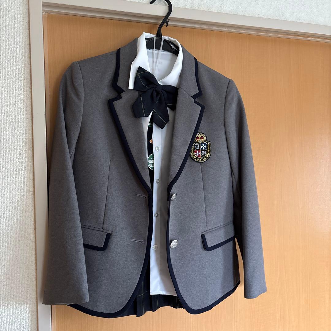 美品　ビームス　女の子卒服5点セットアップ　150cm +POLO靴下おまけ