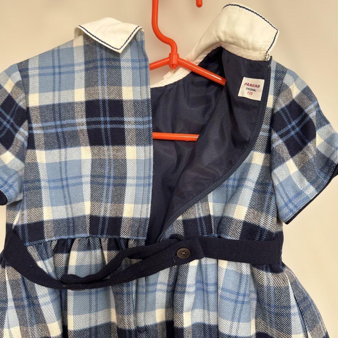 ファミリア☆女の子フォーマル 2点セット☆110