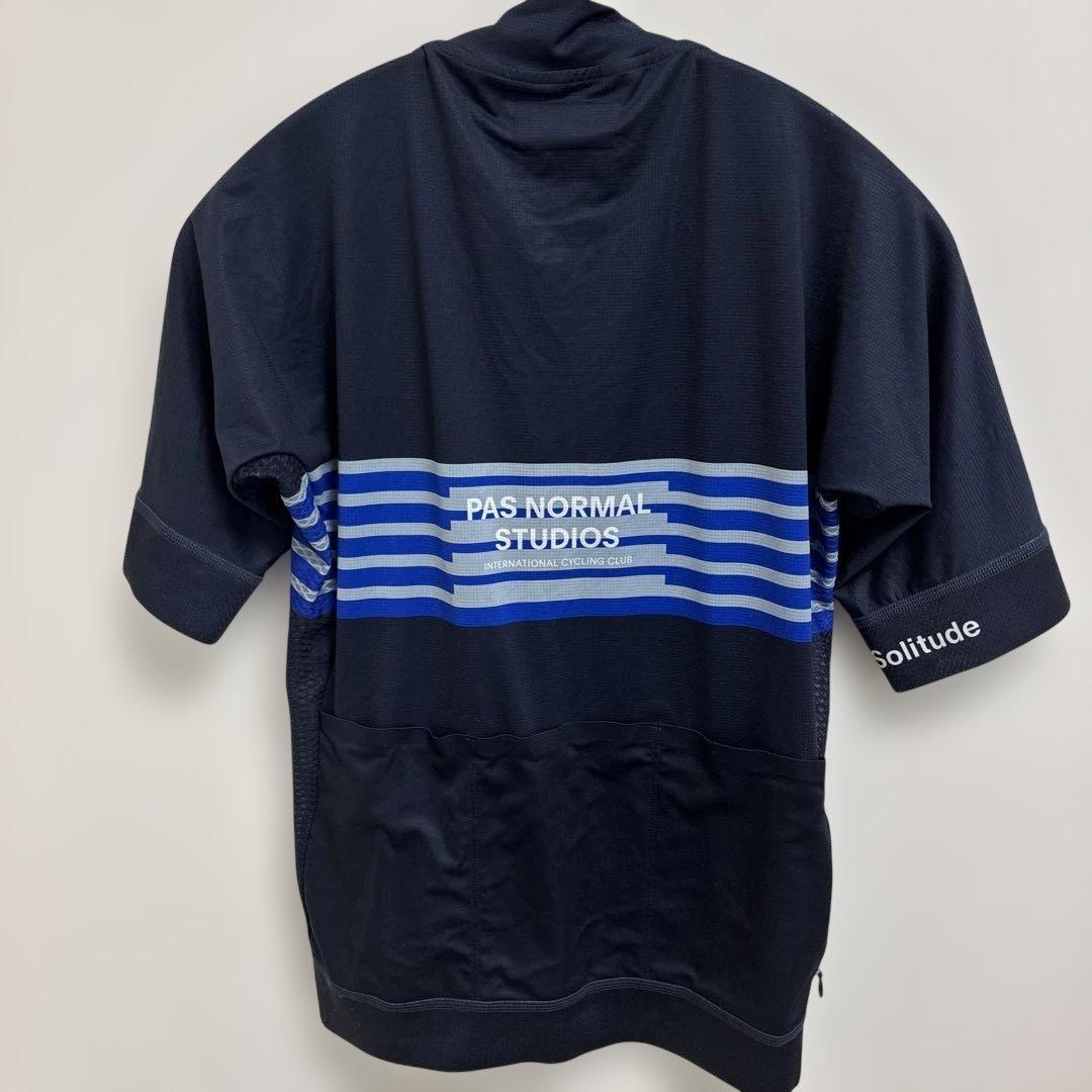【新品】PAS NORMAL STUDIOS サイクルジャージ M ネイビー