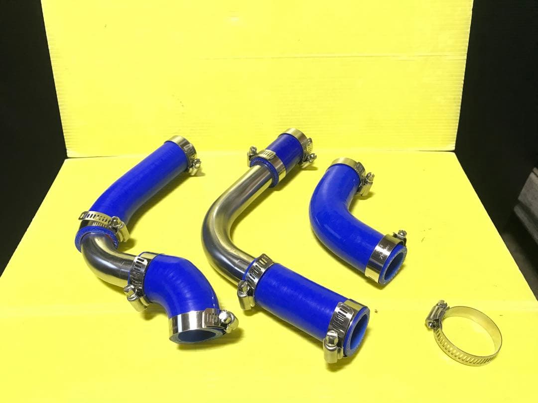 【オーダー専用】ジムニーJA11 ラジエターホース 3点set SUSパイプMT
