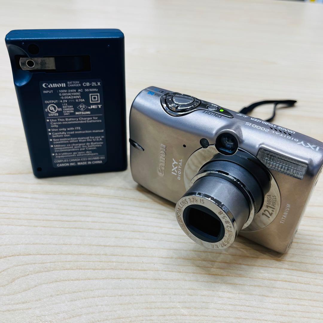 ★Canon デジタルカメラ IXY DIGITAL 2000 IS 動作品