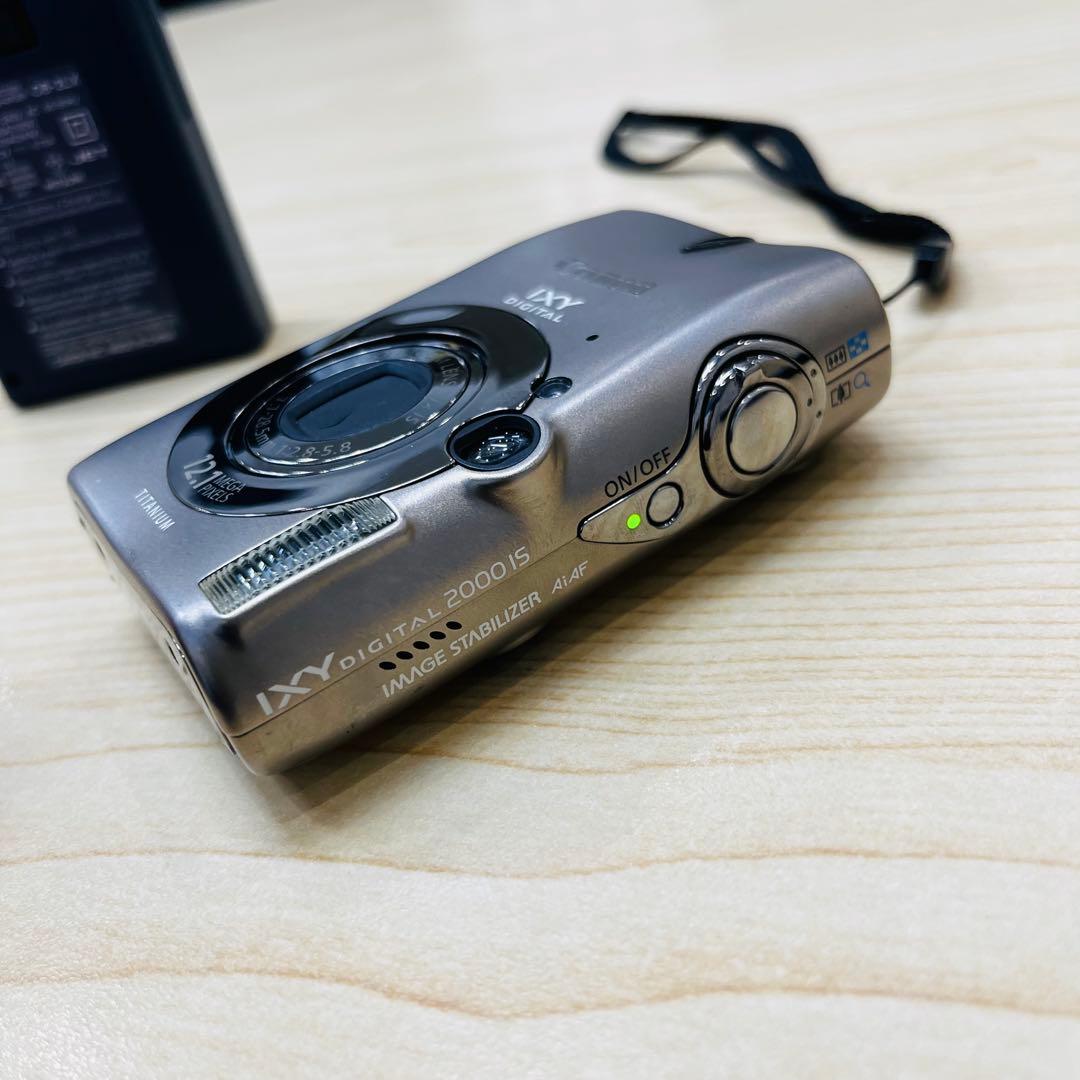 ★Canon デジタルカメラ IXY DIGITAL 2000 IS 動作品