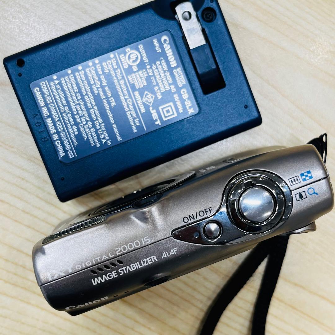 ★Canon デジタルカメラ IXY DIGITAL 2000 IS 動作品