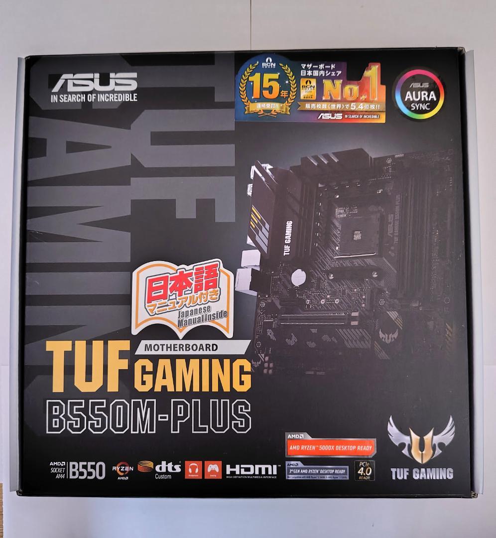 ASUSマザーボード TUF GAMING B550M-PLUS