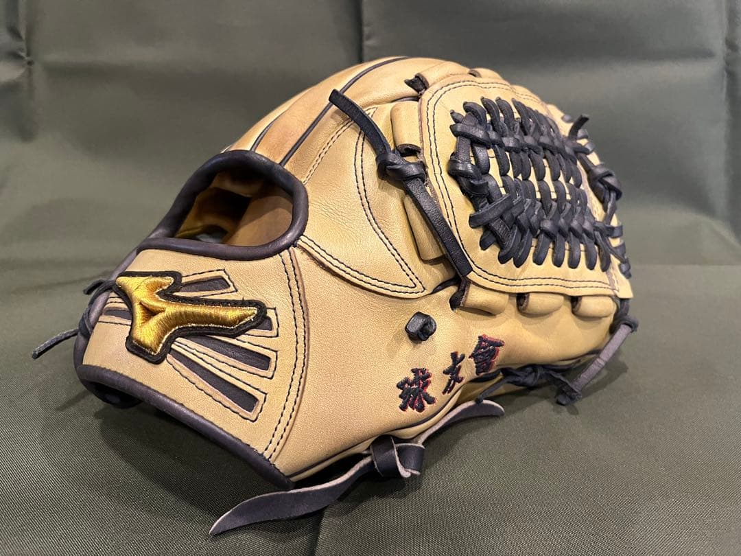 【希少】MizunoProミズノプロ オーダー グラブ 内野手 耕作印 坂本型