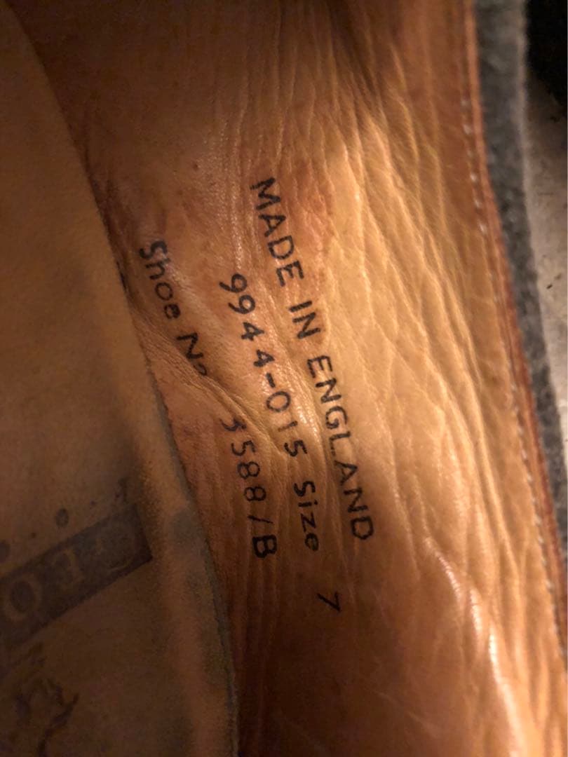 【ふわふわ】ジョージコックス　ラバーソール スウェード