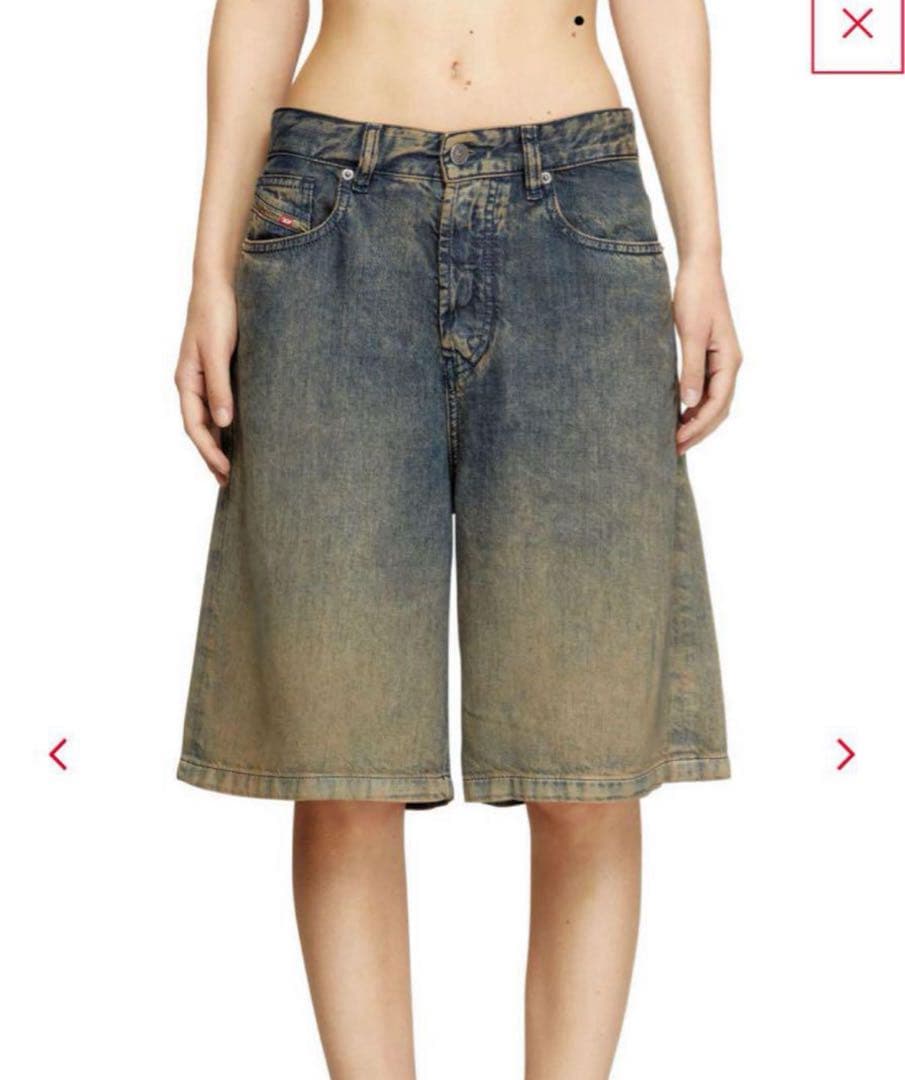 【専用出品】DIESEL デニムハーフパンツ