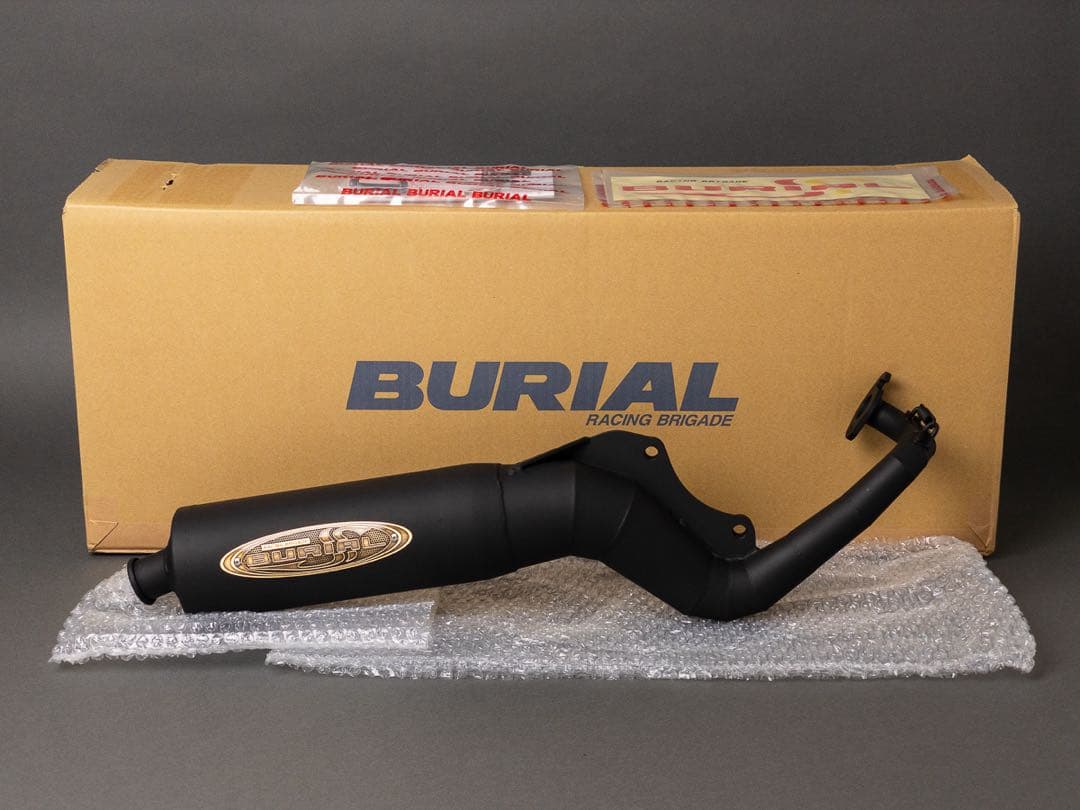 p*a様 BURIAL ステルスサイレンサーチャンバー スズキ レッツ/レッツI