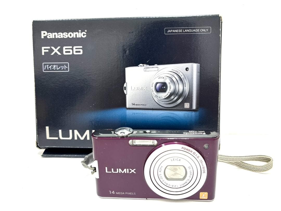26M1-121 パナソニック Panasonic LUMIX DMC-FX66