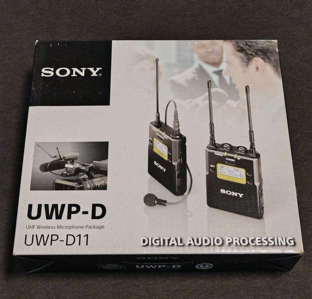 SONY ワイヤレスマイクロホンパッケージ UWP-D11