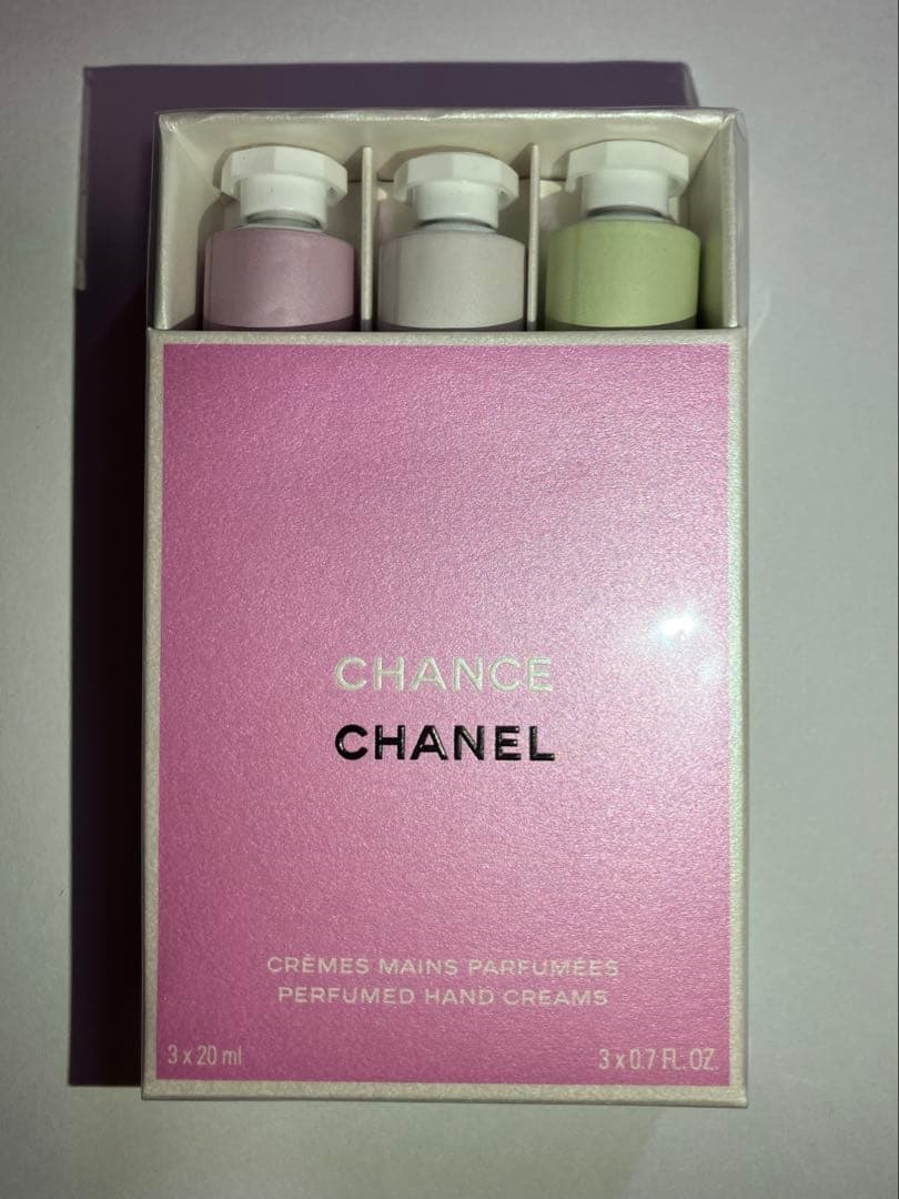 CHANEL CHANCE 香り付きハンドクリーム 3本セット