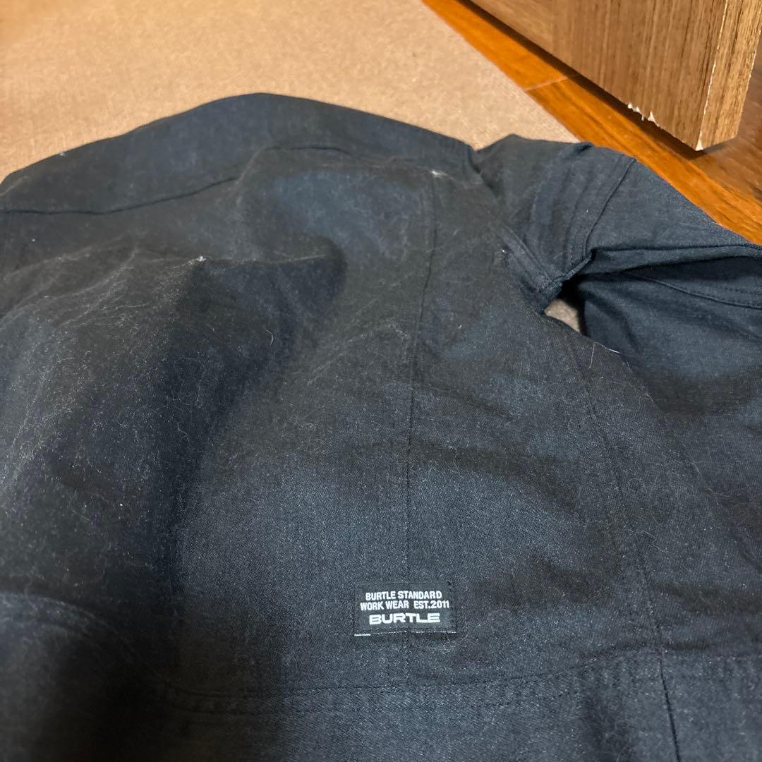 未使用 バートル 作業着 上下 5001 5002 男女兼用 ストームブラックS