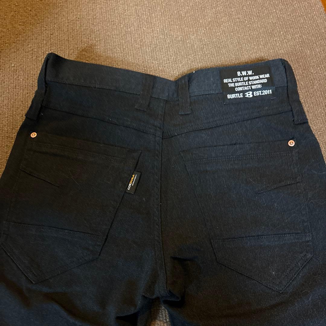 未使用 バートル 作業着 上下 5001 5002 男女兼用 ストームブラックS