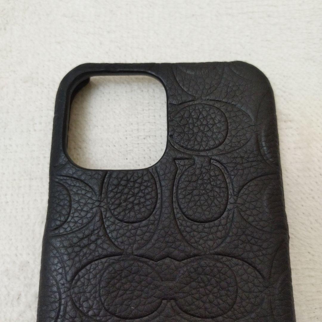 【美品】COACH　コーチ　iPhone 14 promax スマホケース