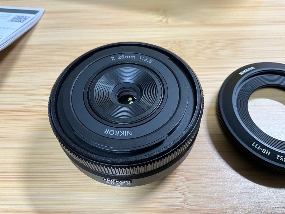 Nikon 単焦点レンズ NIKKOR Z 26mm f/2.8 フルサイズ