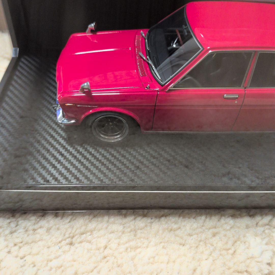 【新品】ignition model Bluebird　p510 赤 1/64