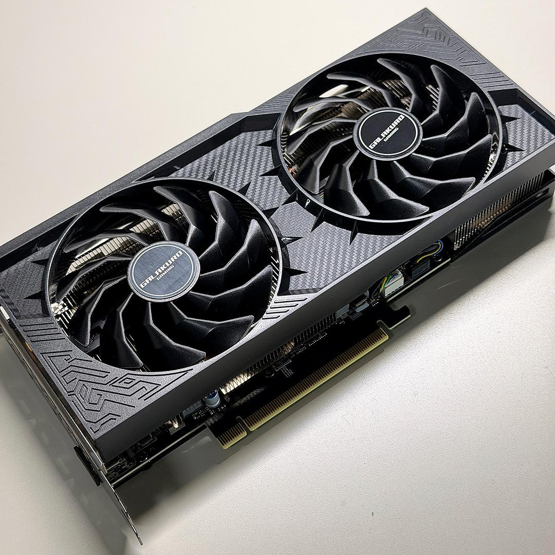【美品】RTX 4070 12GB 玄人志向 GALAKURO AD103仕様