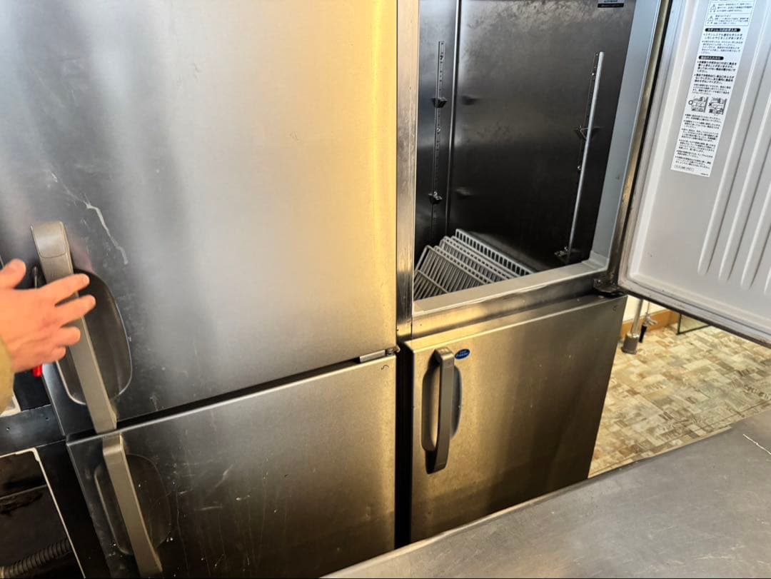ホシザキ2019年式 6枚ドア冷蔵庫冷凍庫
