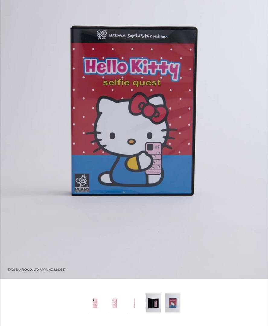 Urban Sophistication × ハローキティiPhone16ケース