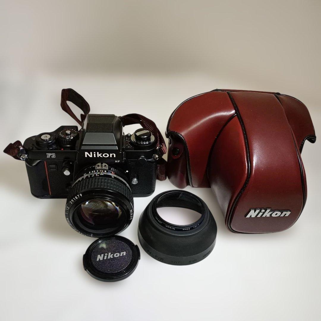 【美品】Nikon F3 HP一眼レフカメラ Nikkor 50mm f1.2