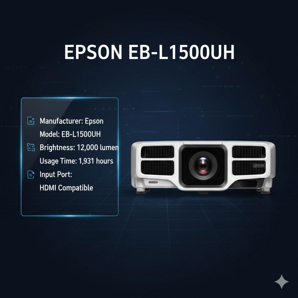 Epson EB-L1500UH・12,000ルーメン