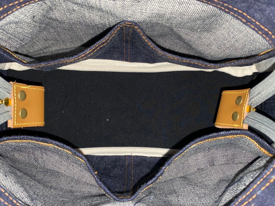 ハンドメイド☆ステンシル☆トラネコ☆リュック対応☆4wayあおりバッグ