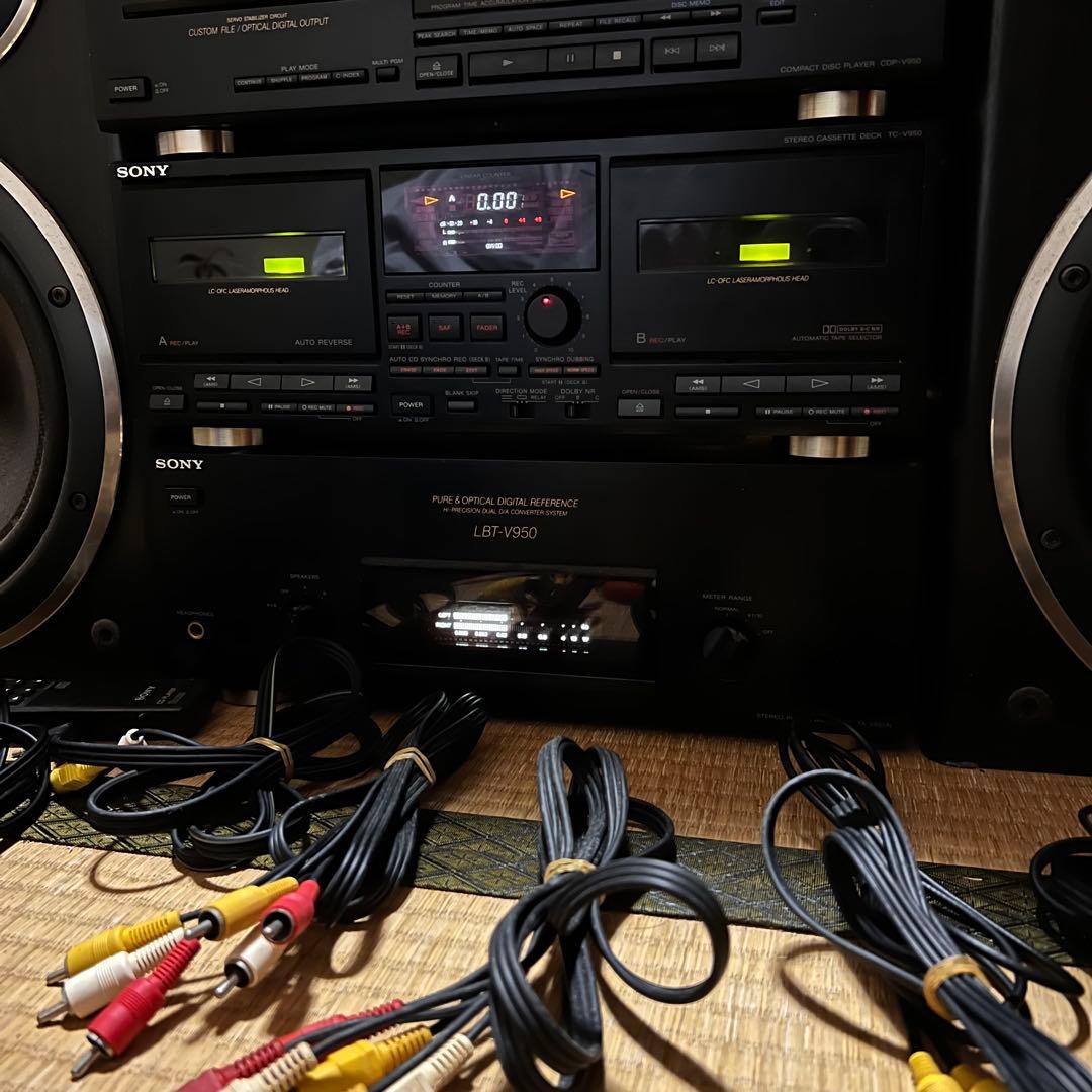 【動作確認済み✨】 Sony ミニコンポ LBT-V950 コンポ おまけ付き
