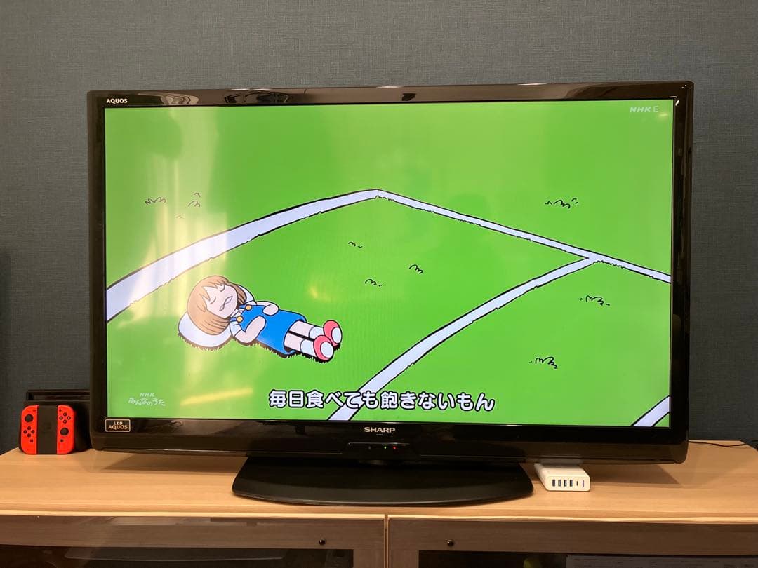 SHARP 液晶テレビ AQUOS LC-46V7 動作問題なし