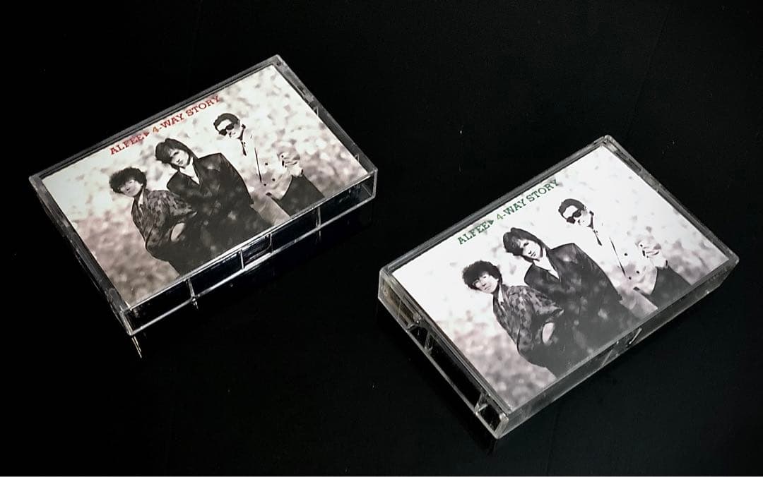 カセットテープ ALFEE 4-WAY STORY 2巻セット「美品、入手困難」