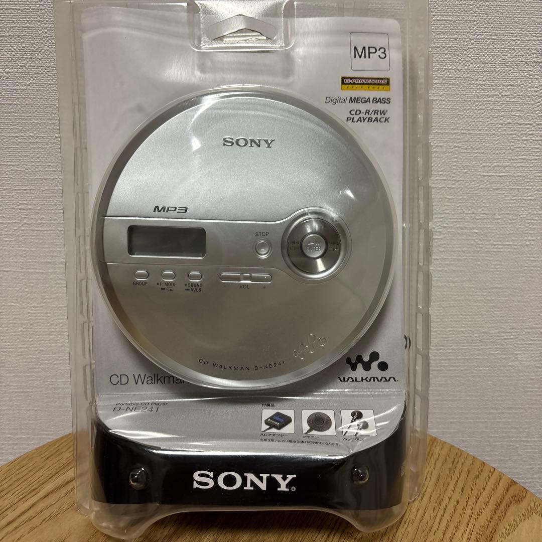 SONY D-NE241 ポータブルCDプレーヤー