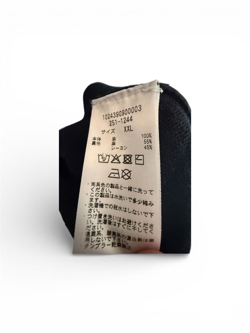 2*a様 cahlumn Linen coverall XXL