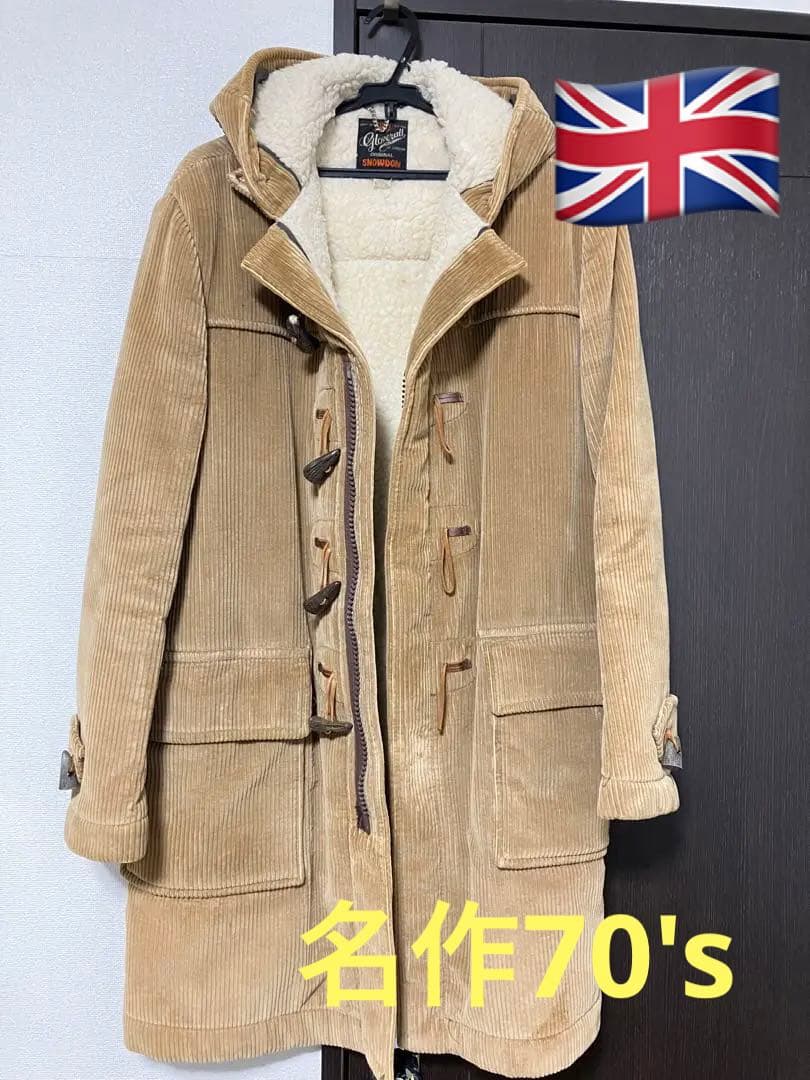 vintage希少70s 英国製 Gloverall 名作down太畝