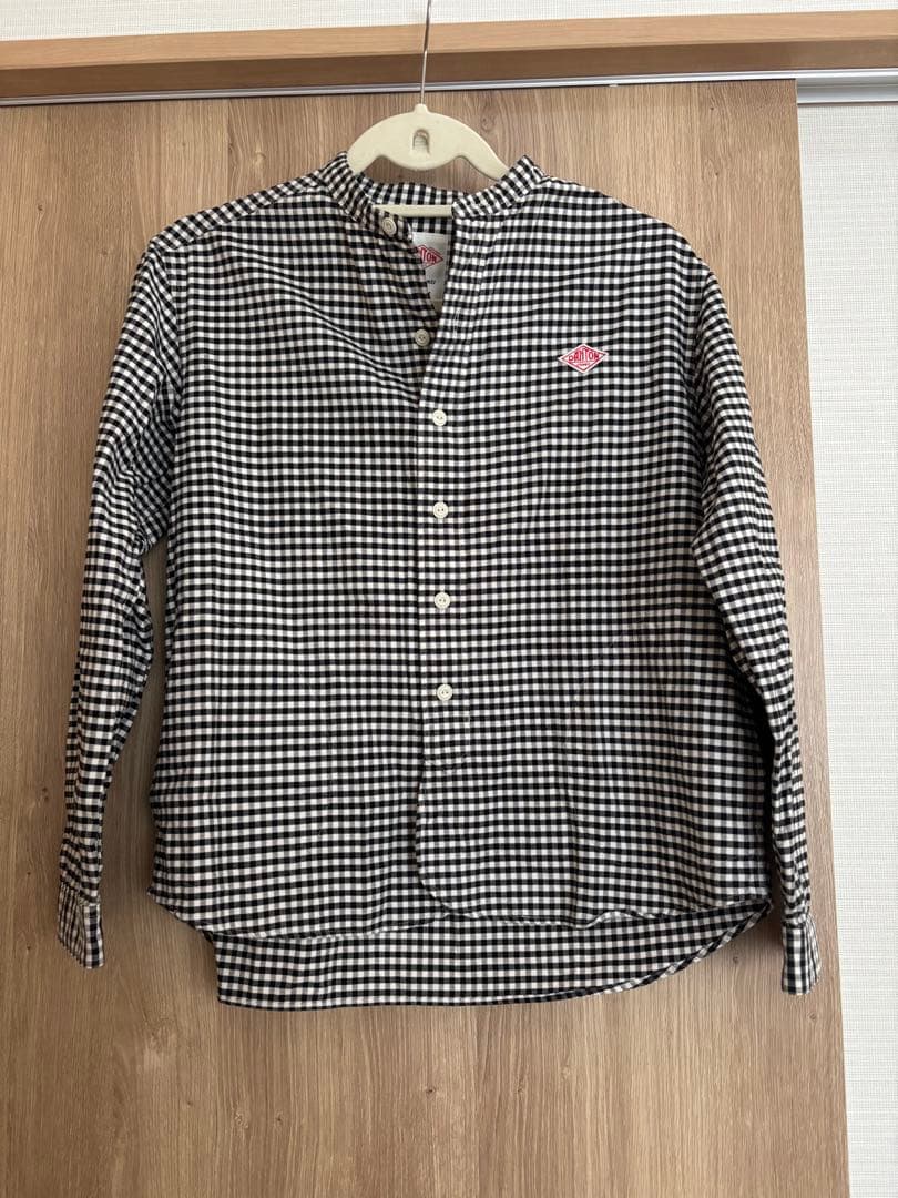⭐︎ふくろう　DANTON ギンガムチェック 長袖シャツ