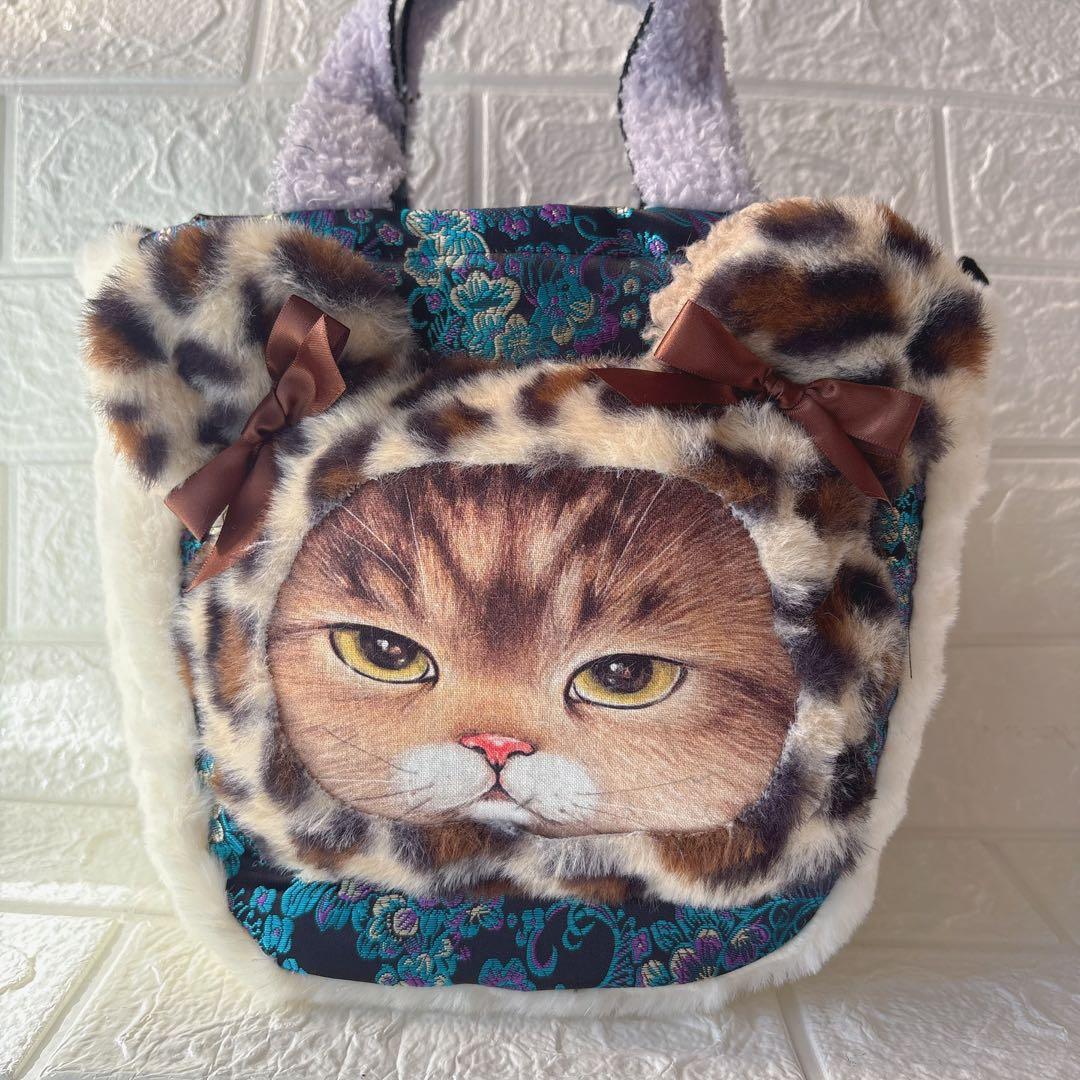 牡*定様 コヤンイサムチョン　トートバッグ　たっぷり　大きめ　ヒョウ柄