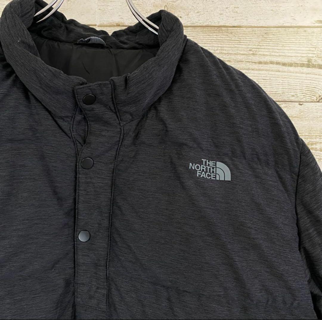 美品　USA規格ノースフェイスプルオーバー ダウンジャケット