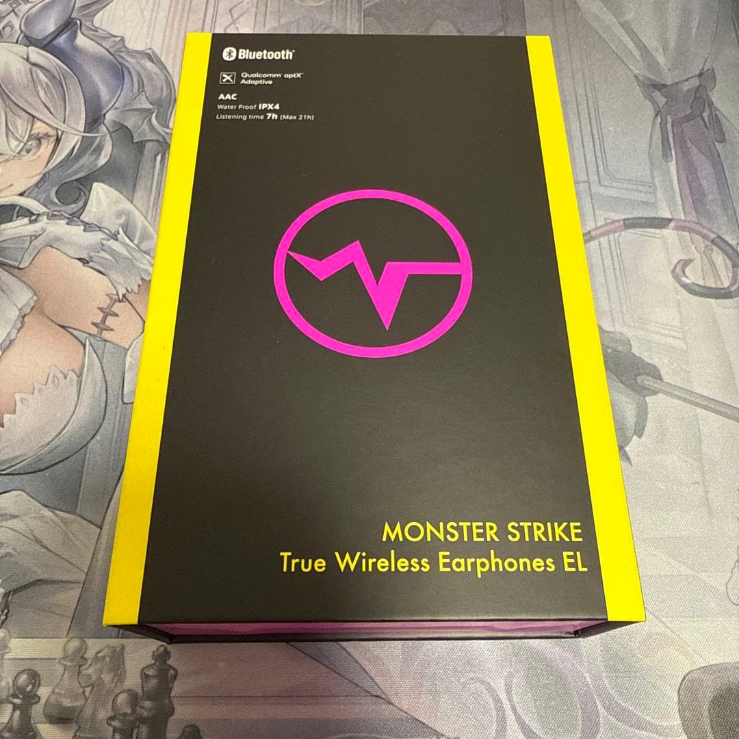 モンスターストライク ワイヤレスイヤホン MX-BTTW03-BK エル