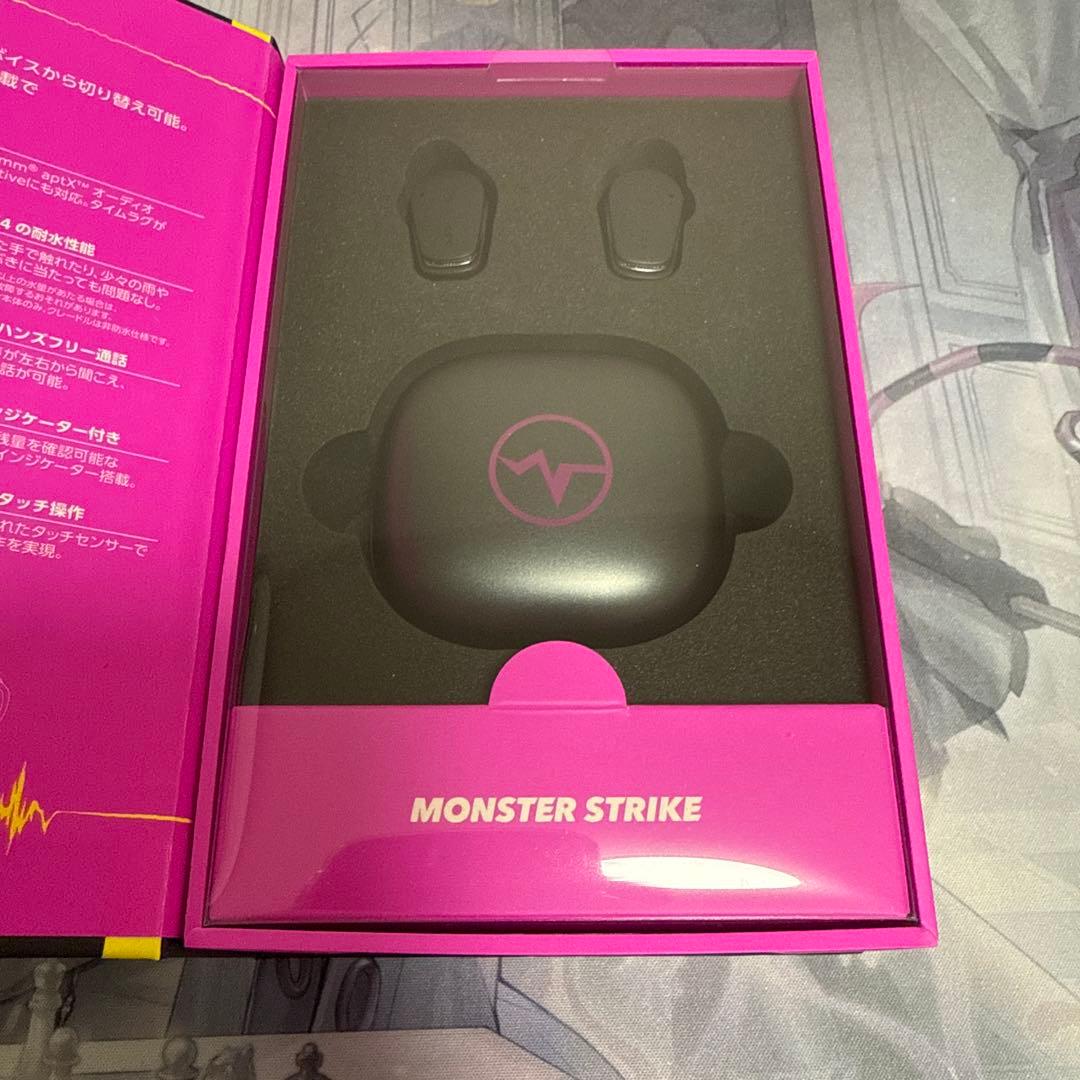 モンスターストライク ワイヤレスイヤホン MX-BTTW03-BK エル