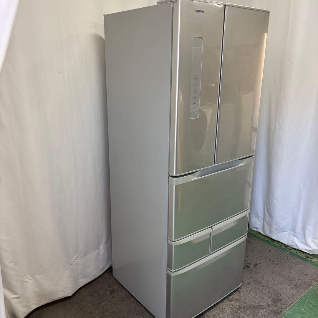 973a　冷蔵庫　東芝　500-600ℓ　フレンチドア　ベジータ　設置無料　安い