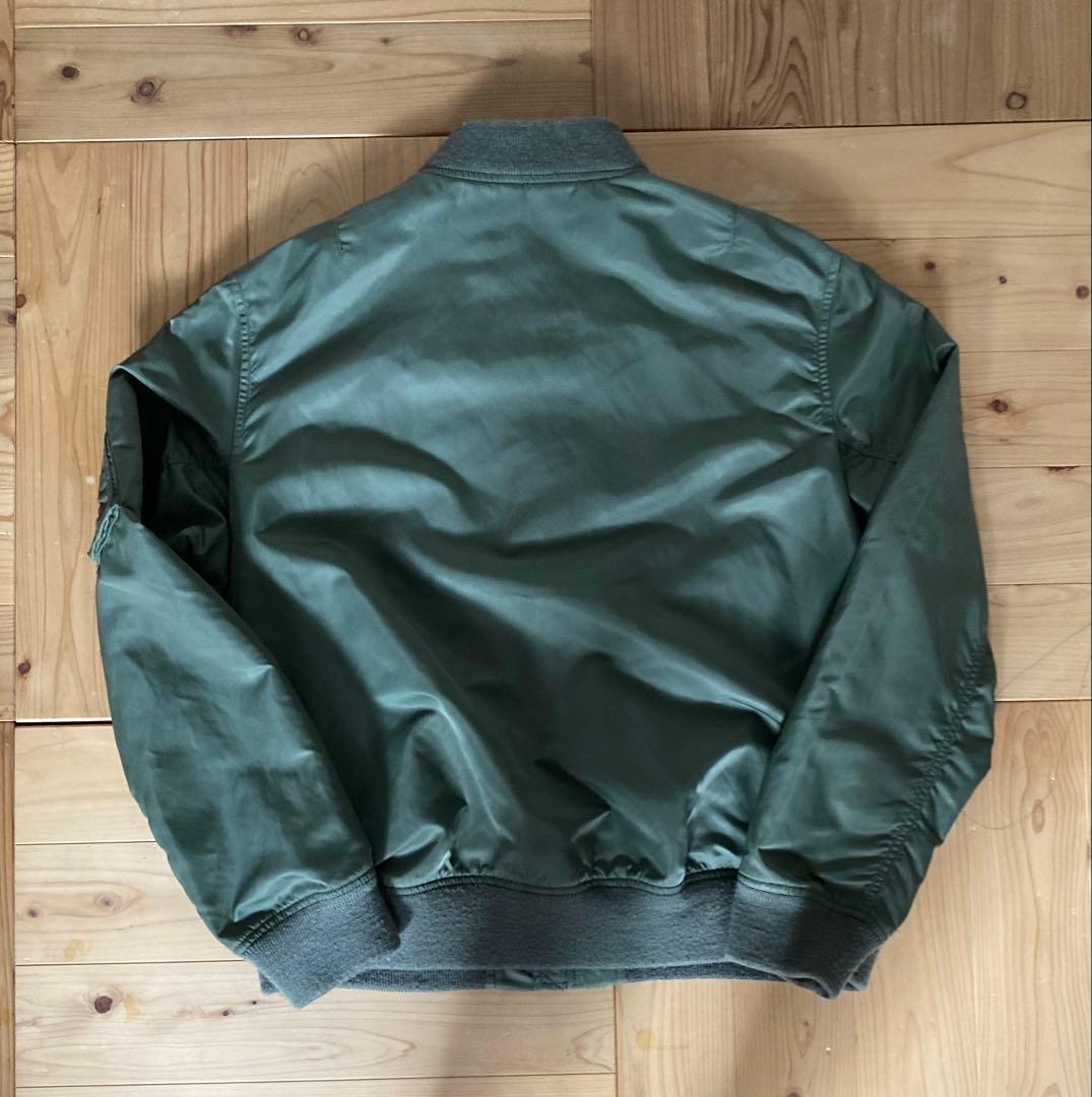 Ralph Lauren ラルフ XL ma-1 ミリタリー ジャケット 古着