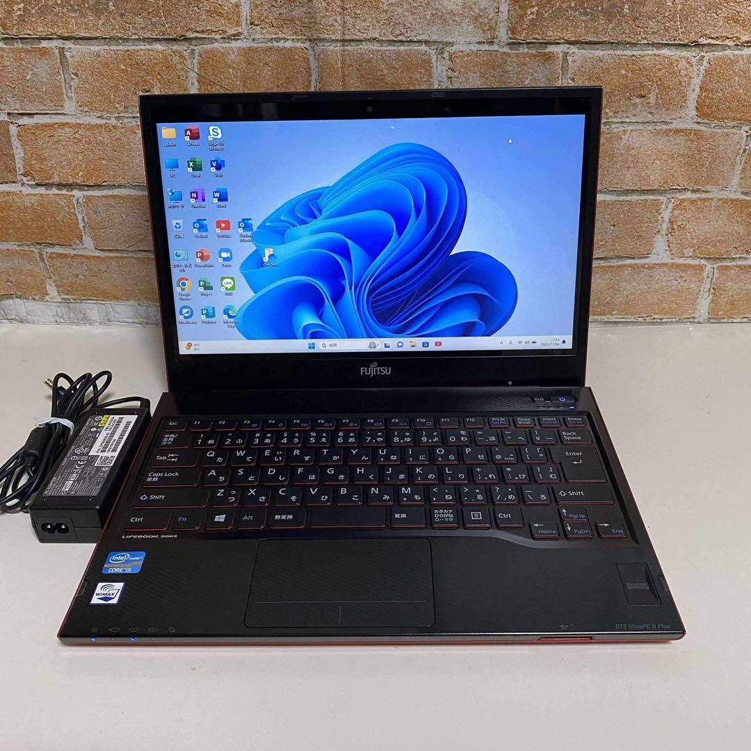 富士通ノート PC Core i5 SSD Windows11 オフィス付き