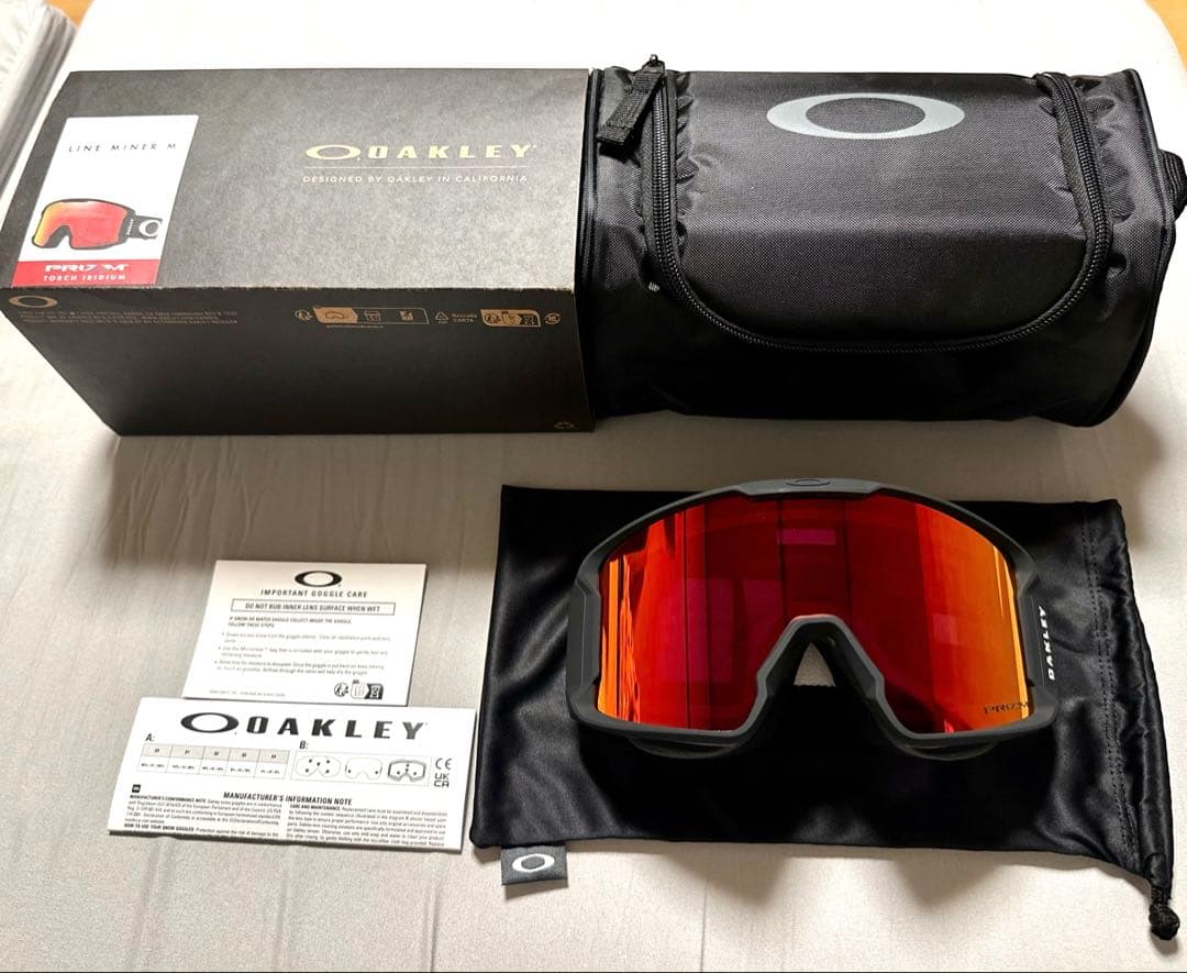 【定価26,620円】OAKLEY ゴーグル　LINE MINER M