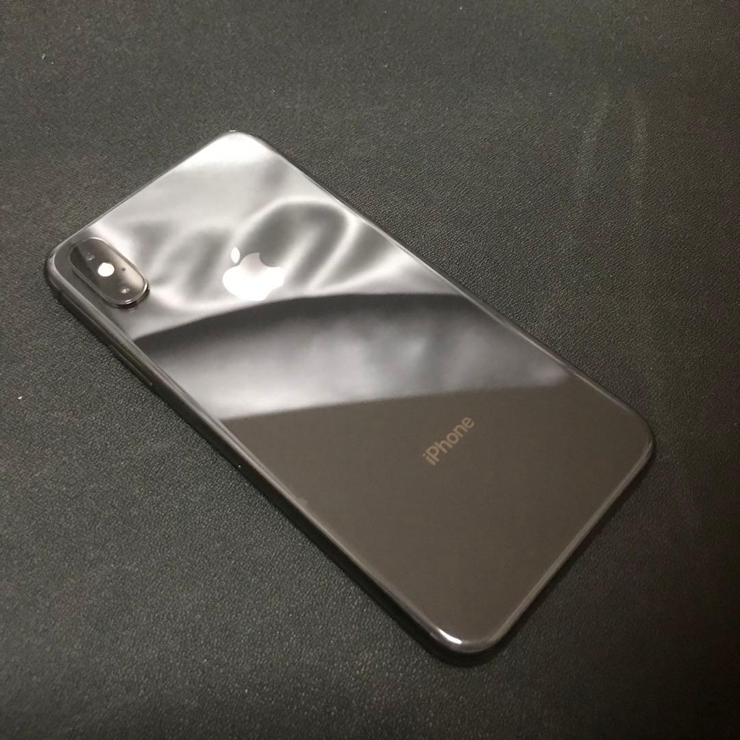 【美品】iPhone Xs 64GB SIMフリー スペースグレー 本体のみ