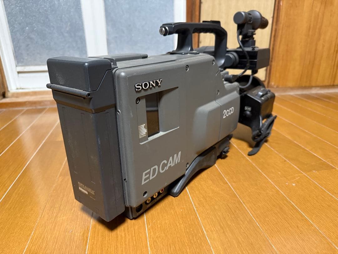 ソニー　edcam 2CCD ED beta ベータ 業務用 ビデオカメラ 希少