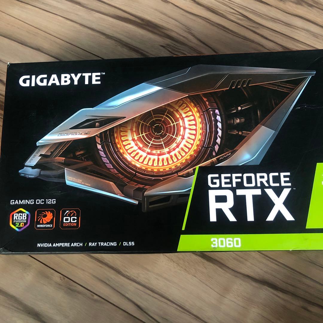 グラフィックボード・グラボ・ビデオカード GIGABYTE GEFORCE RTX 3060 gaming oc 12gb