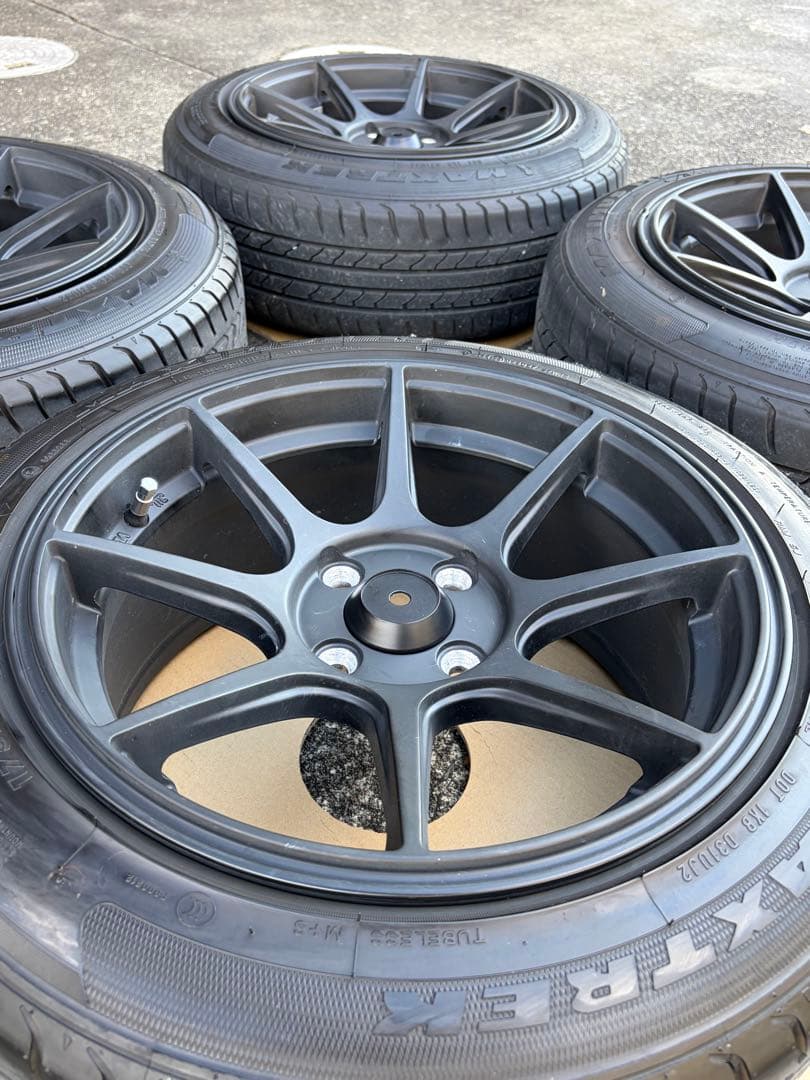 ステルスレーシングSPEC-01 タイヤホイール付　15インチ4穴PCD100