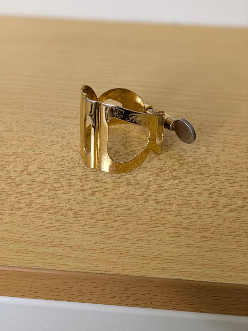 ゆ*う様 リガチャー BGゴールド バリトンサックス バリサク バスクラリネット