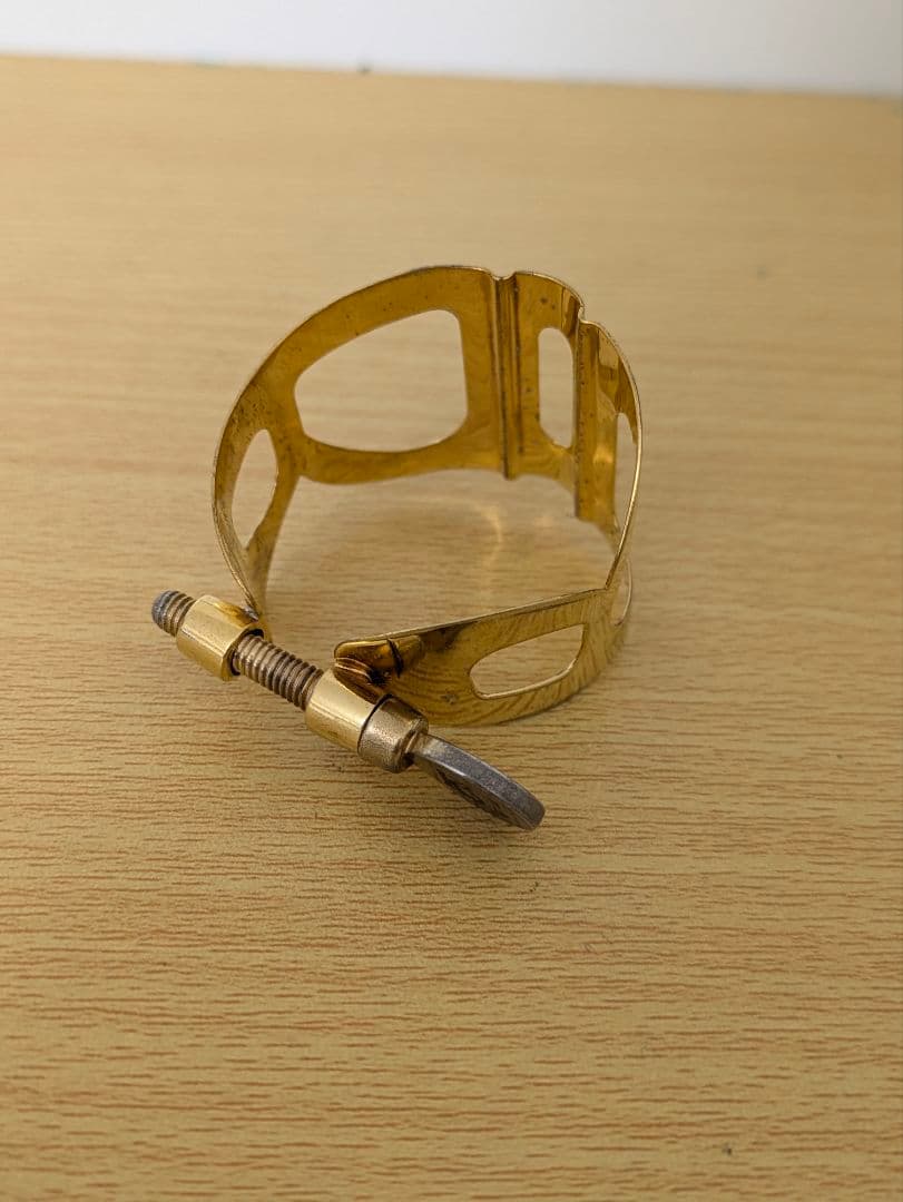 ゆ*う様 リガチャー BGゴールド バリトンサックス バリサク バスクラリネット