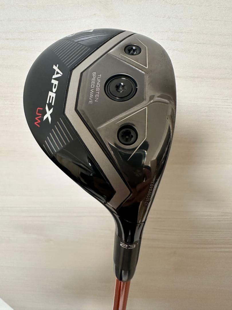 キャロウェイAPEX UW 23°AD DI 7S 美品