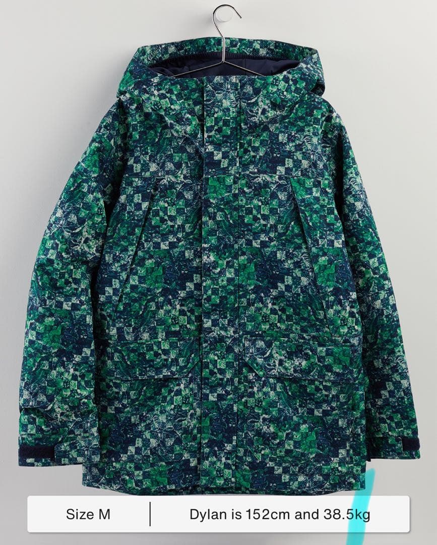 新品シルバーテイルJacket 子供用ウェア　バートン　150