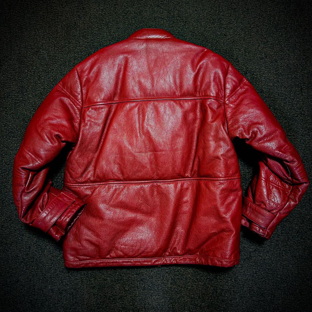 ハーレーダビッドソン デッドストックレザーダウン ボルドー M